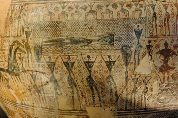 arte grega; Vaso grego do Período Geométrico