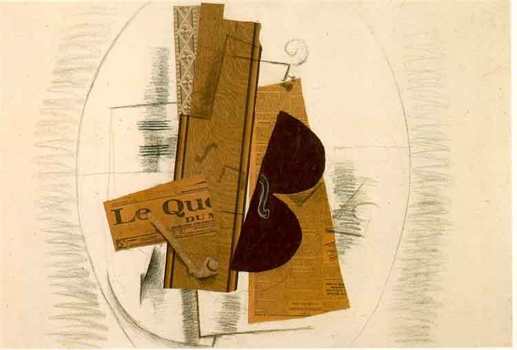 Violin e Pipe, 1913.