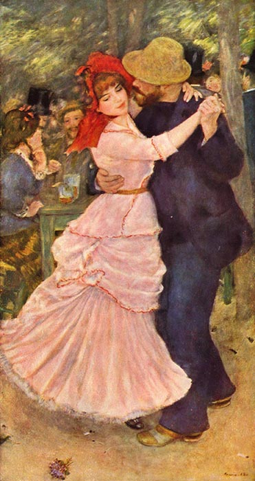 obras mais famosas de Renoir; Pierre-Auguste Renoir | Dança em Bougival (1883)