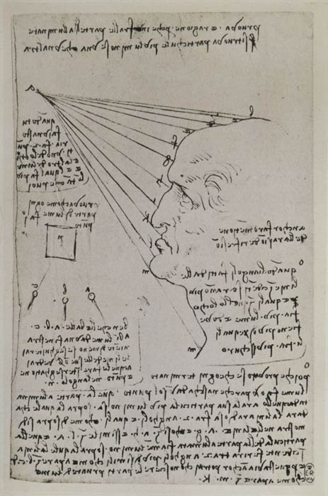 Exposição multimídia sobre Leonardo da Vinci