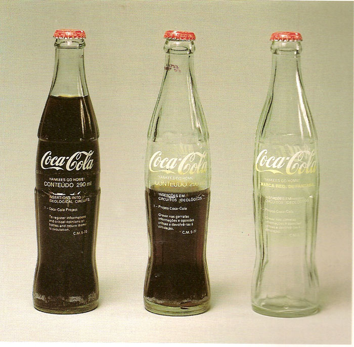 Tudo pode ser considerado arte?; Inserções em circuitos ideológicos: Projeto Coca-Cola (1970)