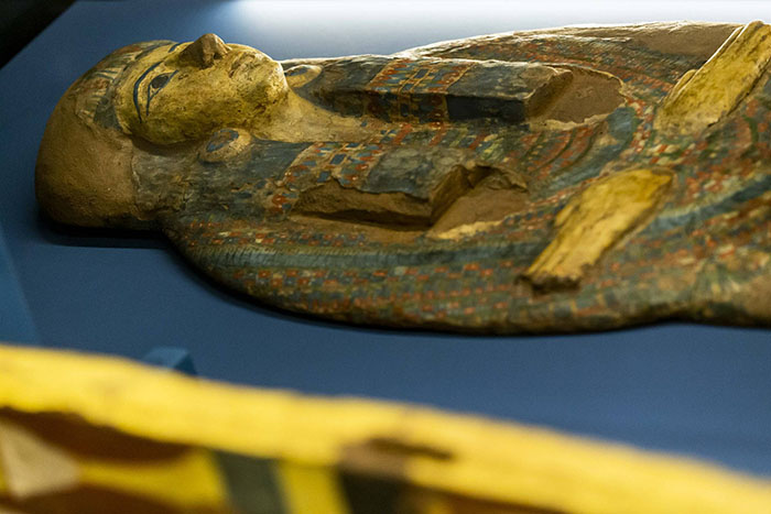 Peça da mostra Egito Antigo e seus mistérios, no CCBB. 