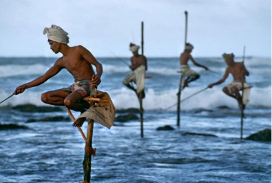 Pescadores. Sri Lanka - Steve McCurry, 1995
