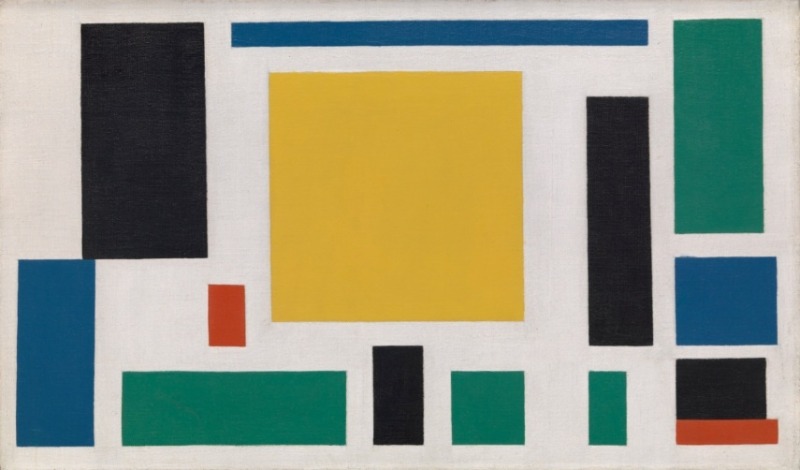 Theo van Doesburg | Composition VIII (The Cow), 1918