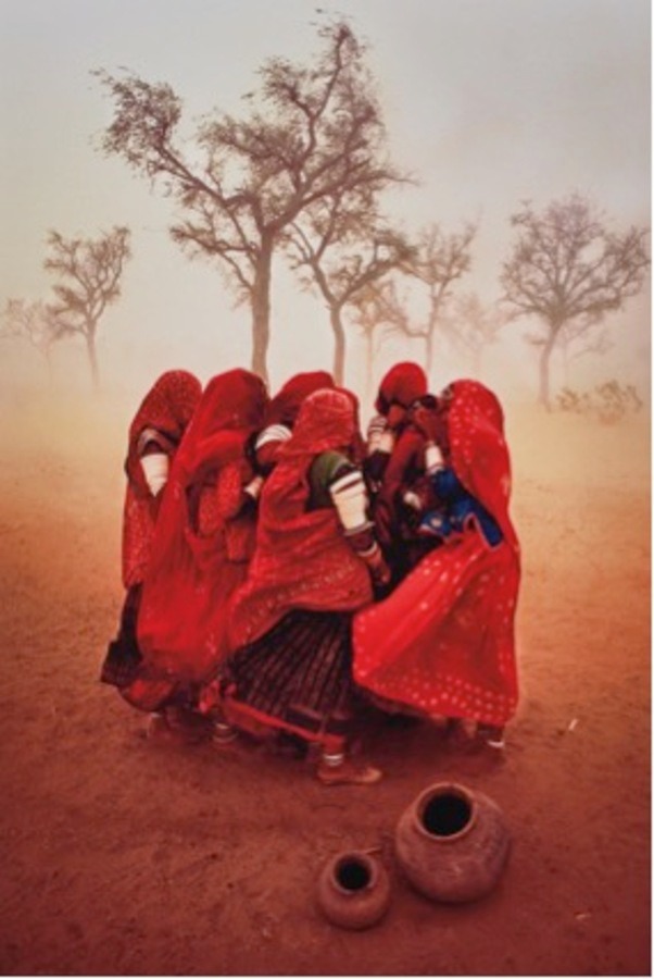 Trabalho interrompido. Rajastão, Índia - Steve McCurry, 1983