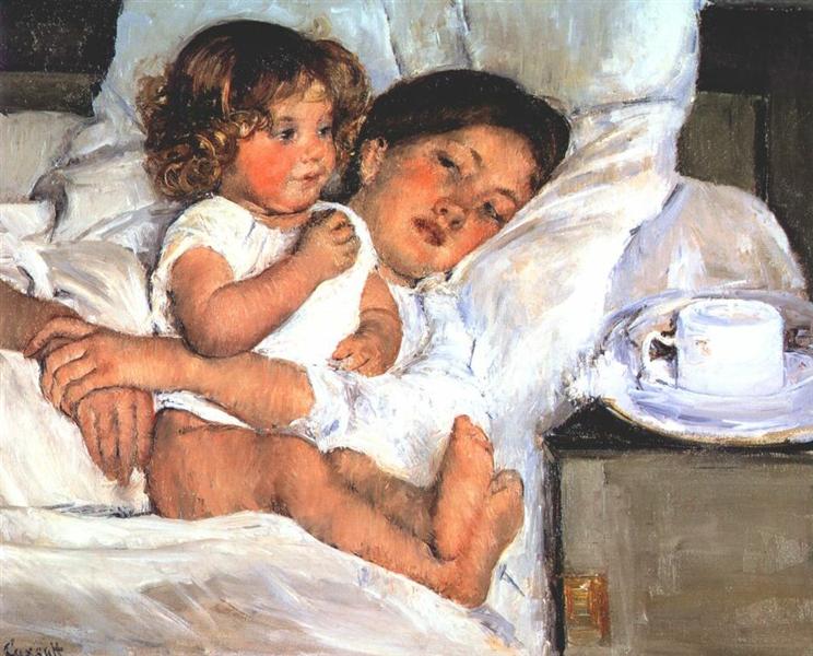 Impressionismo; Breakfast in Bed, 1897