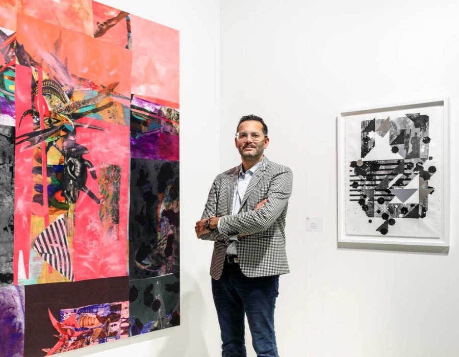 David Castillo, owner of the David Castillo Gallery on Lincoln Road, Miami Beach