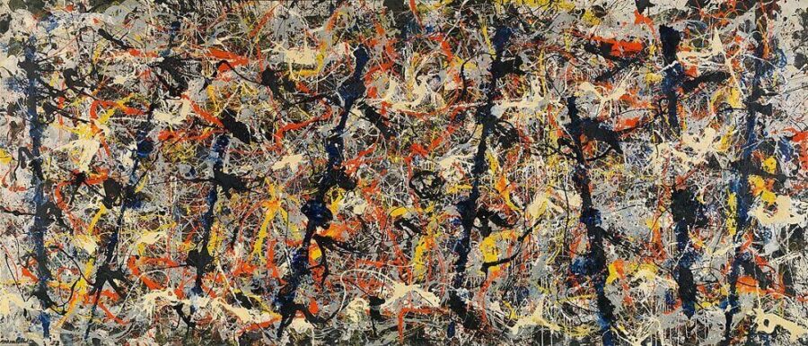 Pollock - Blue Poles - obras polêmicas