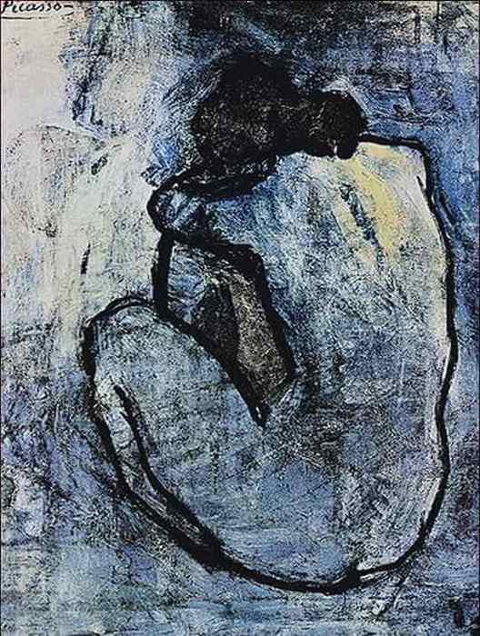 Pablo Picasso. Nu Azul, 1902