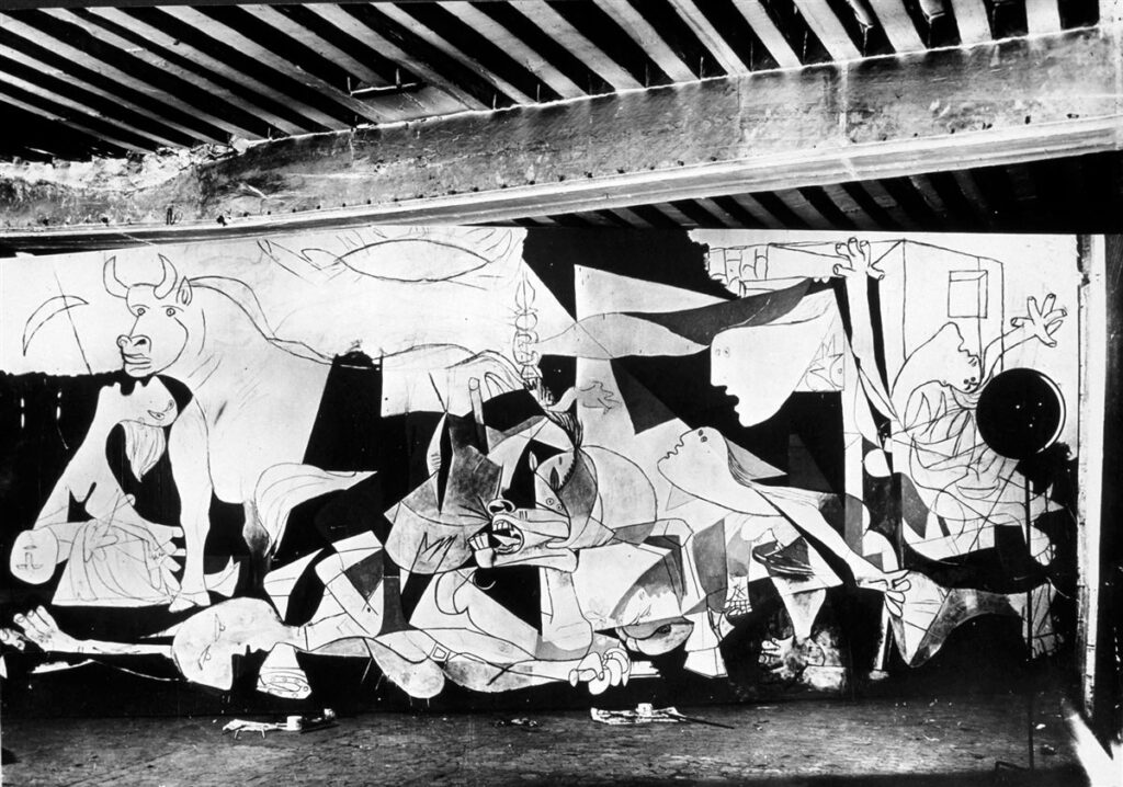 Figuras definidas. Guernica, 1937.