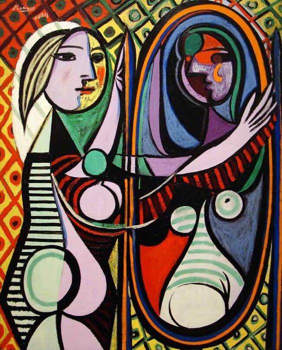 Pablo Picasso. Mulher no Espelho (1932)