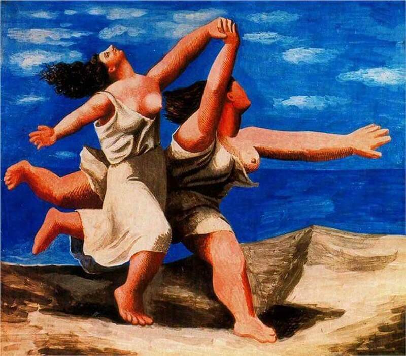 Pablo Picasso. Duas mulheres correndo na praia (a corrida), 1922
