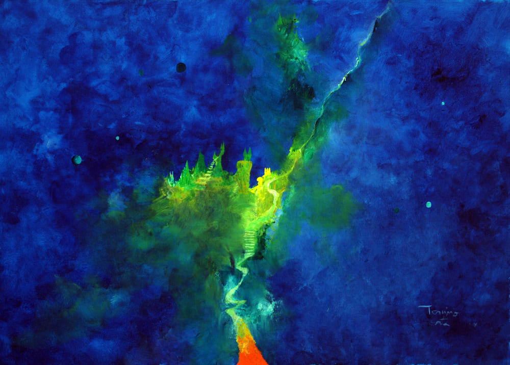 Tarcisio Costa. Nebula T 2010 - 2020 - Acrílico sobre tela 46 x 64 cm