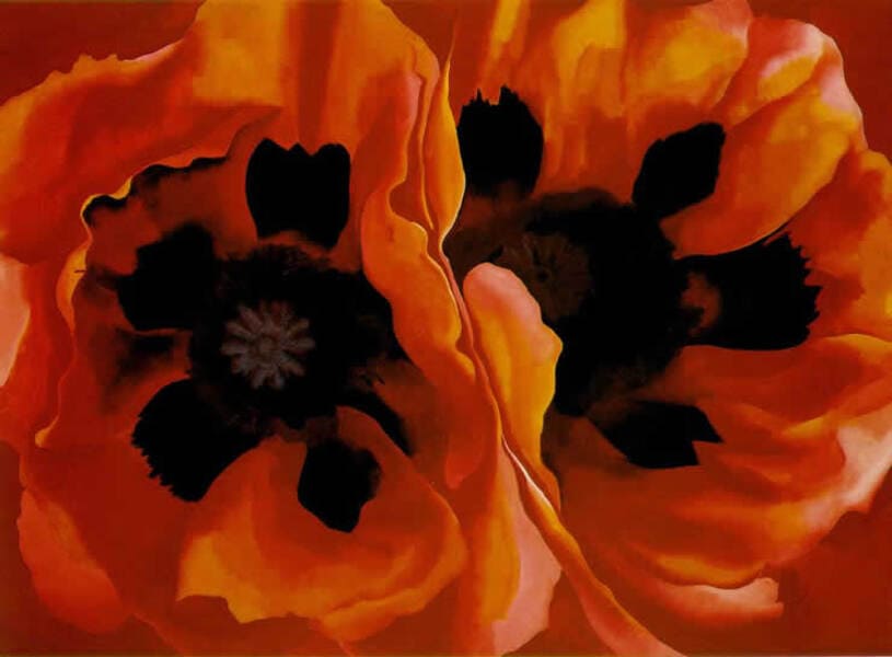 Georgia O’Keeffe - Oriental Poppies, 1928