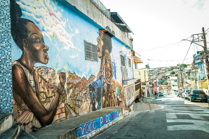 Favela Galeria. Foto: Alexandre Battibugli