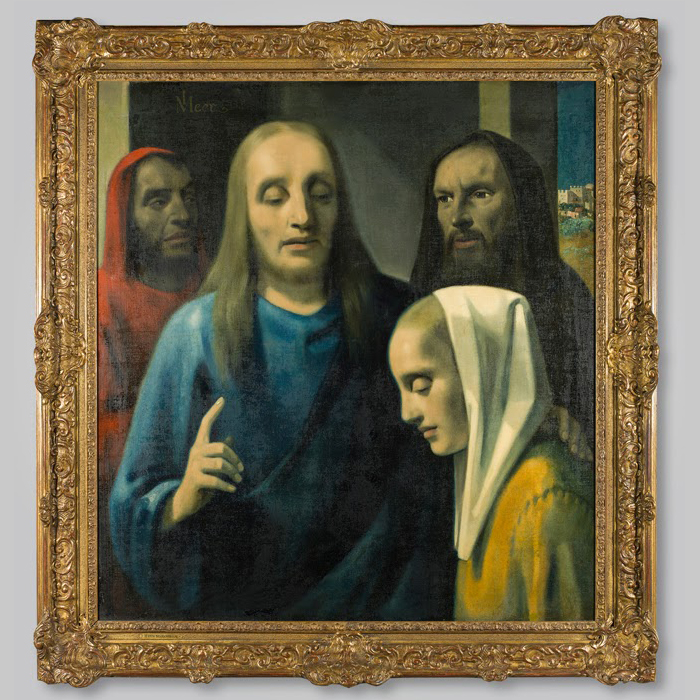 cristo e a adúltera vermeer