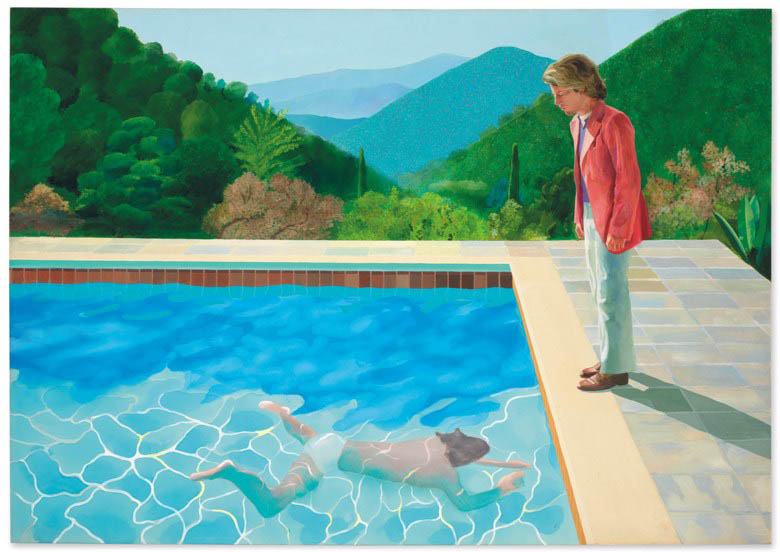 Pool with Two Figures