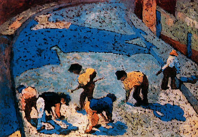 Zina Aita | Homens Trabalhando [A Sombra], 1922; Semana de Arte Moderna