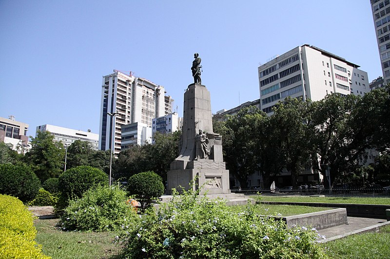 Monumento ao Almirante Tamandare; Semana de Arte Moderna