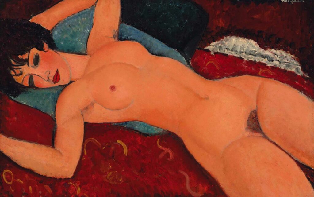 Nu couché, Amedeo Modigliani, 1917