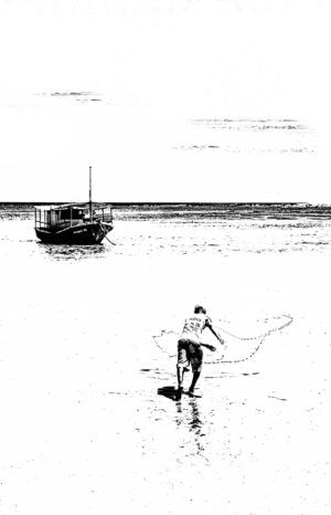 O Pescador - Praia do Forte, Bahia
