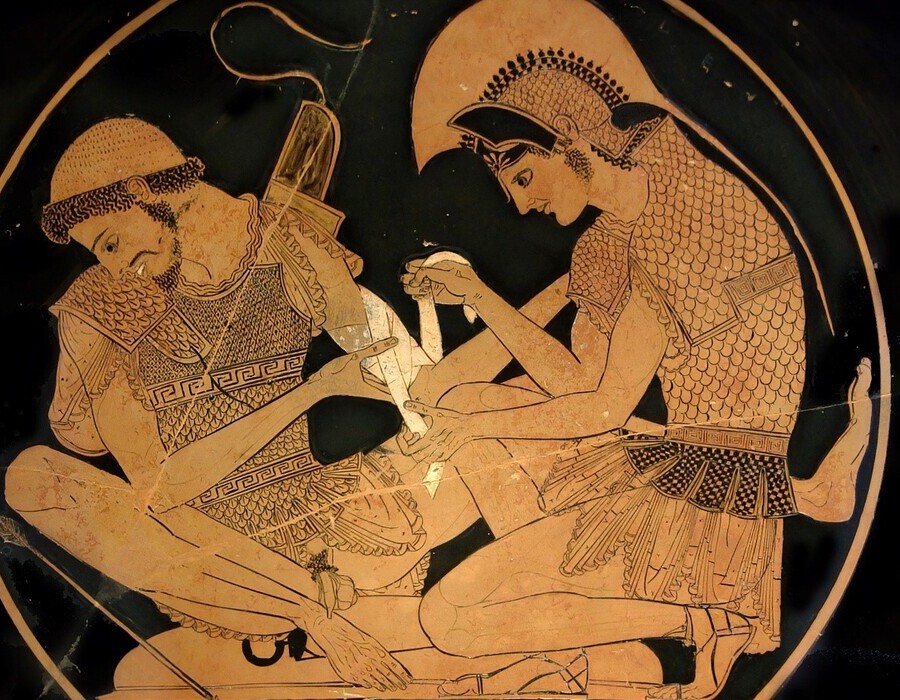 Arte Neoclássica e Homero: do Canto XIV à morte de Pátroclo