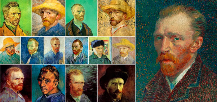 Autorretrato Van Gogh