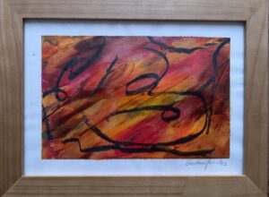 Abstract on Fire (Abstrato sobre Fogo) - TommyG