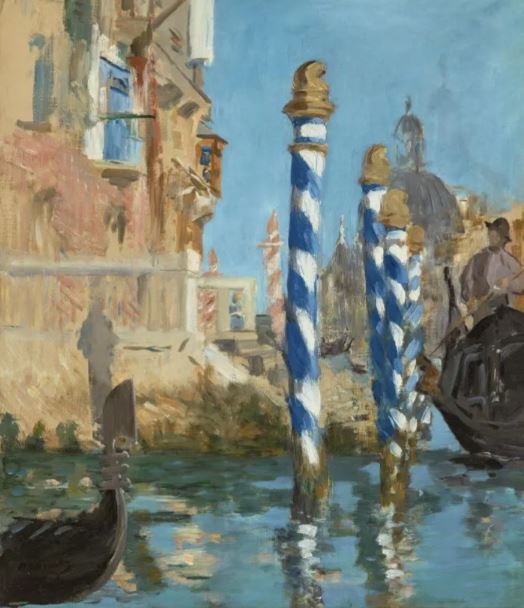 10. Le Grand Canal à Venise, Édouard Manet; 10 obras mais caras novembro 2022