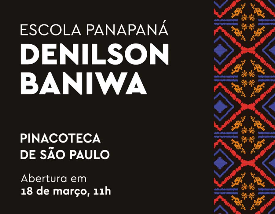 Denilson Baniwa na Pinacoteca