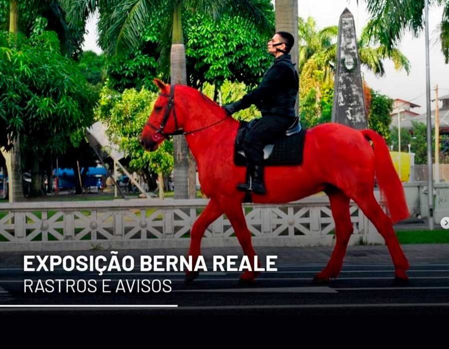 Exposição “Berna Reale – Rastros e Avisos” em Recife