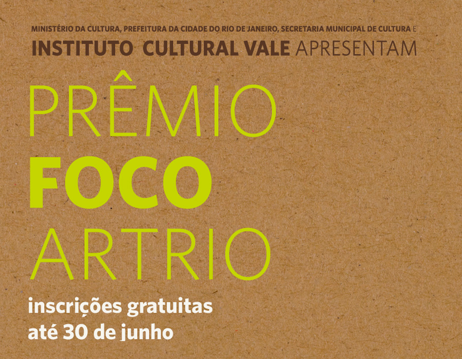 Estão abertas as inscrições para a 9ª edição do Prêmio FOCO