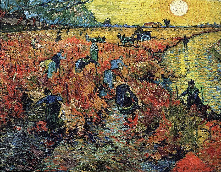 Van Gogh: A Vinha Vermelha, 1888