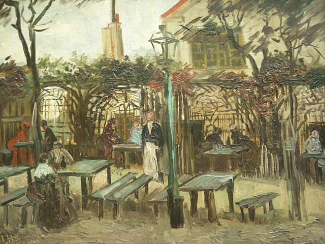 Van Gogh (Gartenlokal La Guinguette auf dem Montmartre