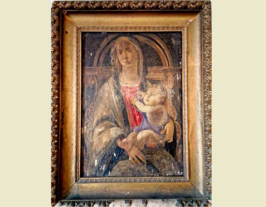 Pintura de Sandro Botticelli avaliada em 109 milhões foi recuperada na Itália