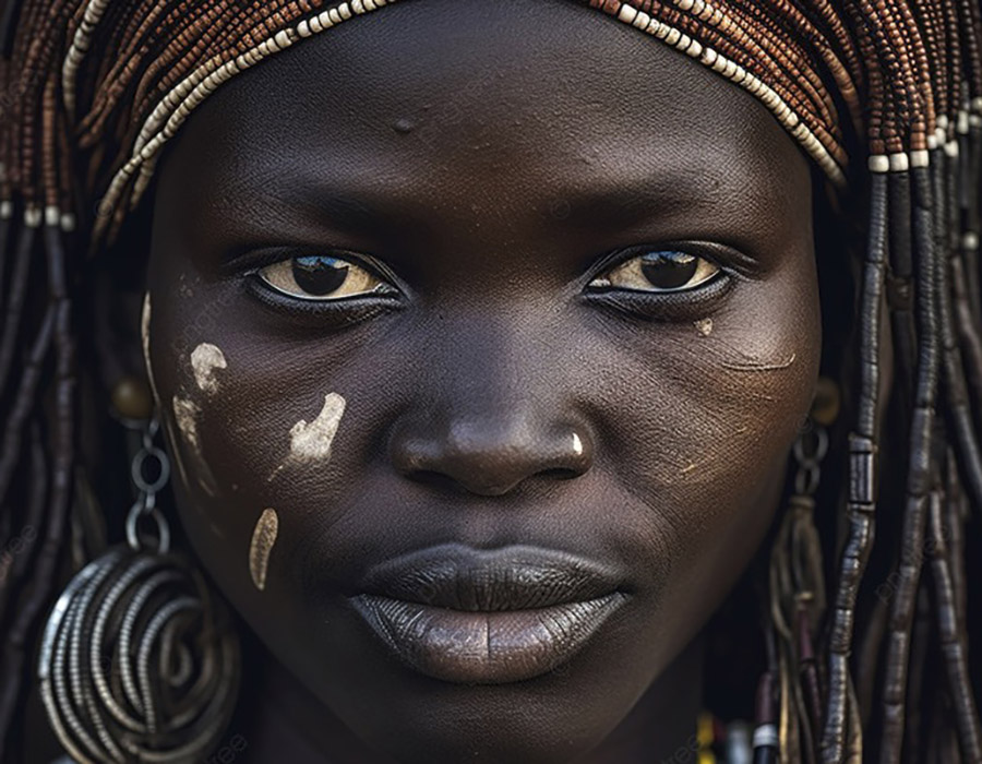 african face