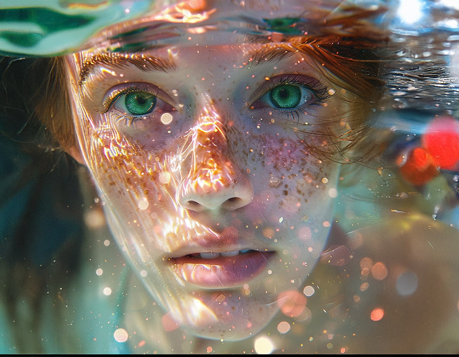 Ai image underwater