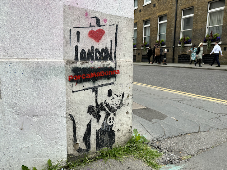 Banksy: I love London