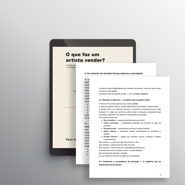 O que faz um artista vender?